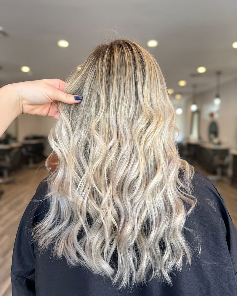 Ondas Platino Esmerilado