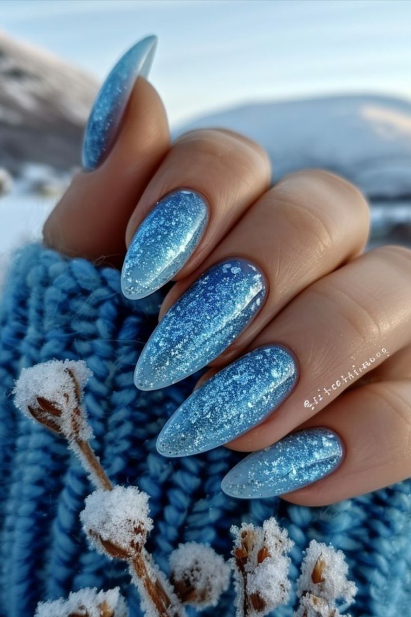 Icy Blue Delight