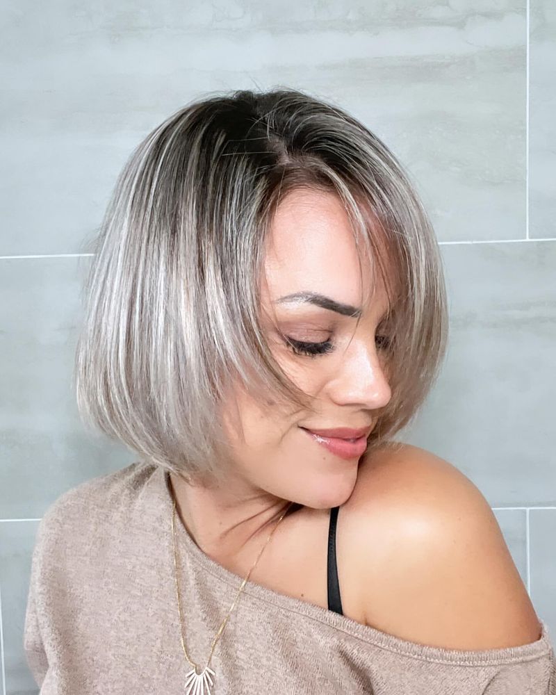 Layered Blowout Bob