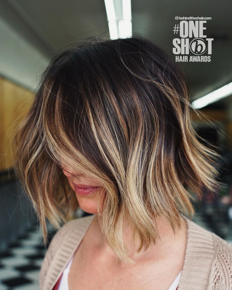 Bob stratificato con Ombre