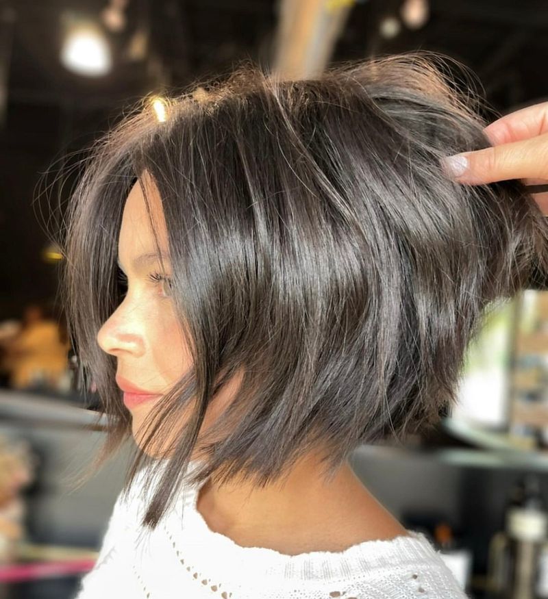 Layered Bob with Texture