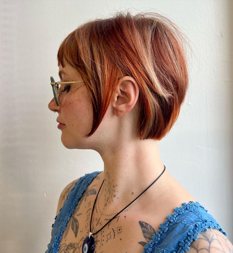 Layered Pixie Kitty Cut