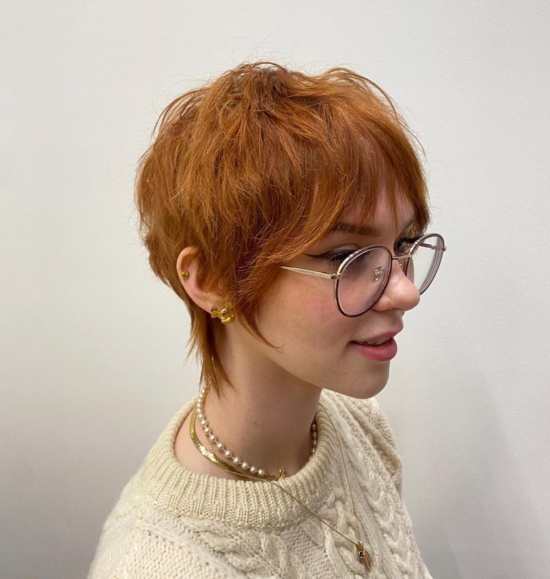 Layered Pixie Shag