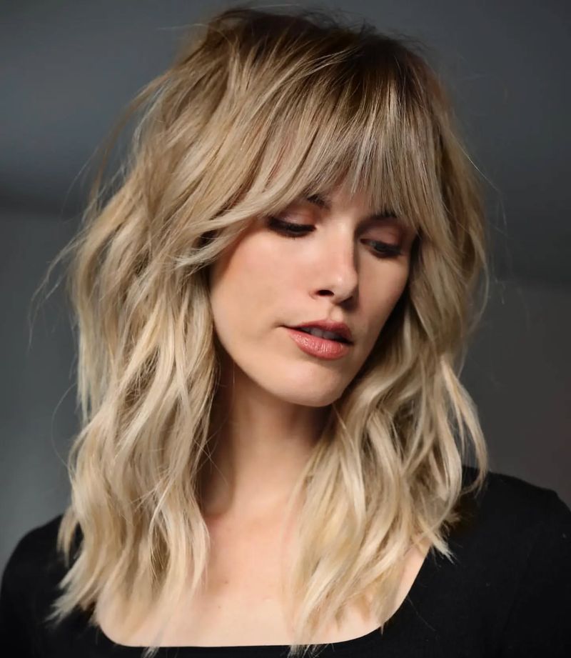 Layered Shag with Ombre