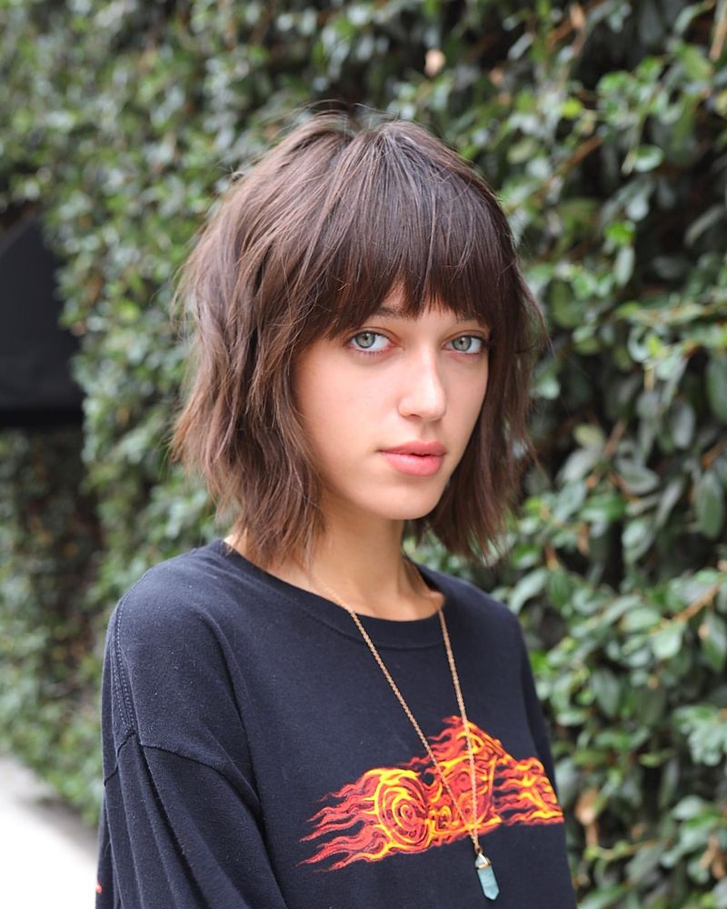 Layered Shaggy Bob