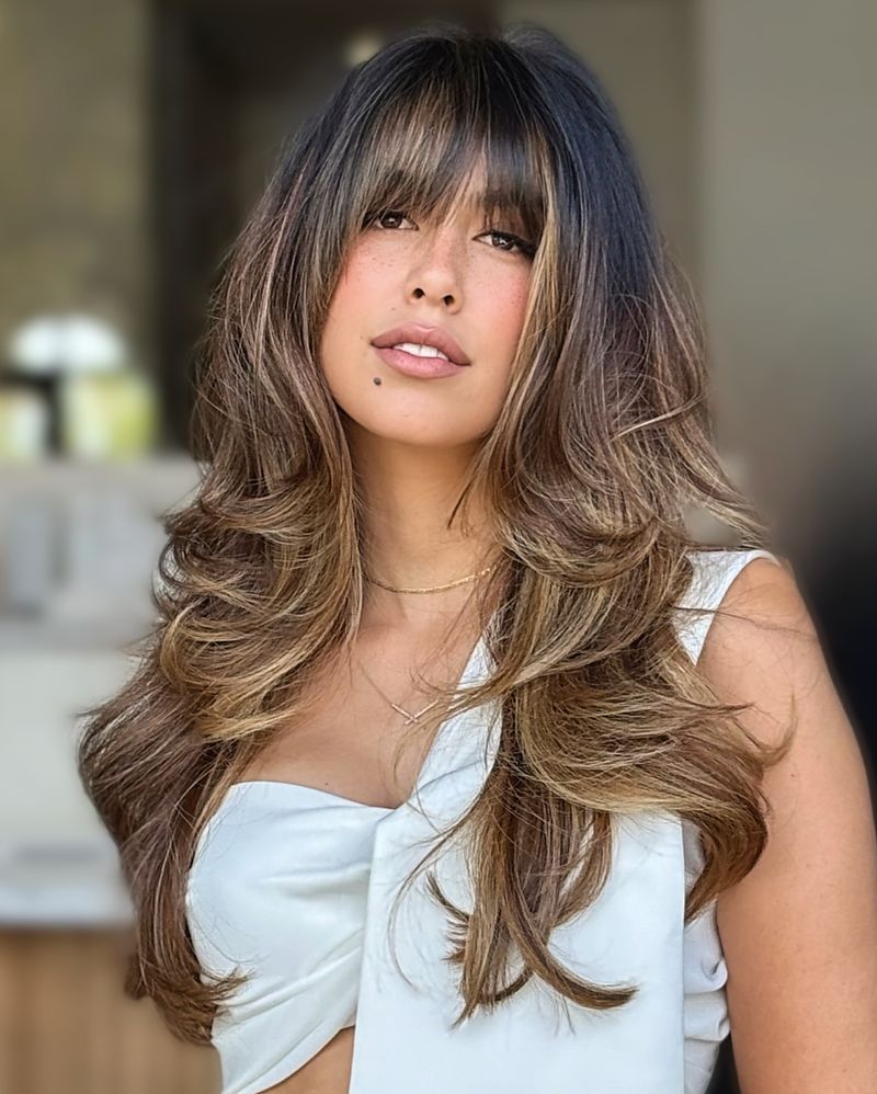 Long Layers with Balayage