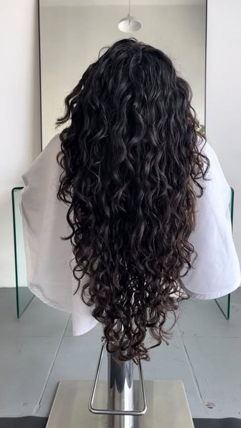 Long Layers with Curls