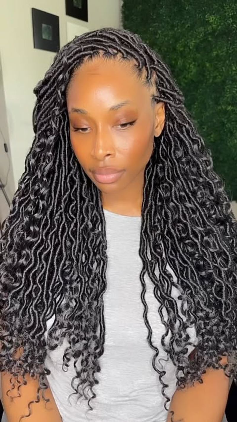 Long Loose Crochet Braids