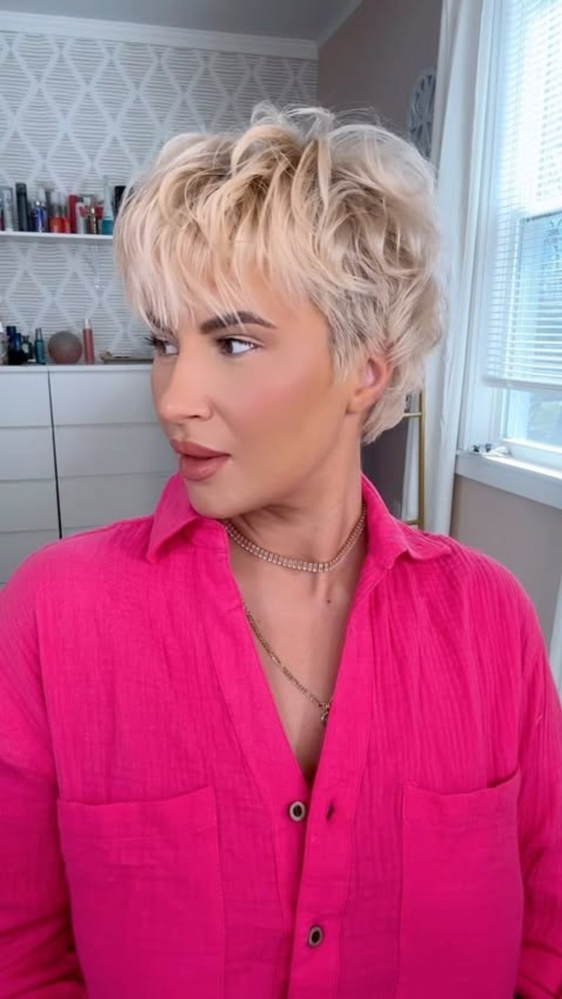 Pixie desordenado