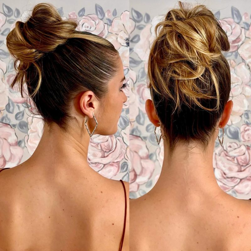 Messy Top Knot