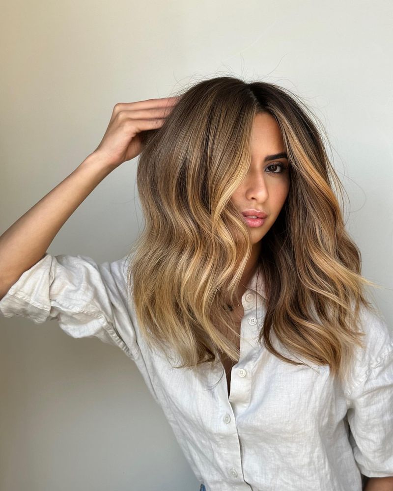 Mid-Length with Balayage