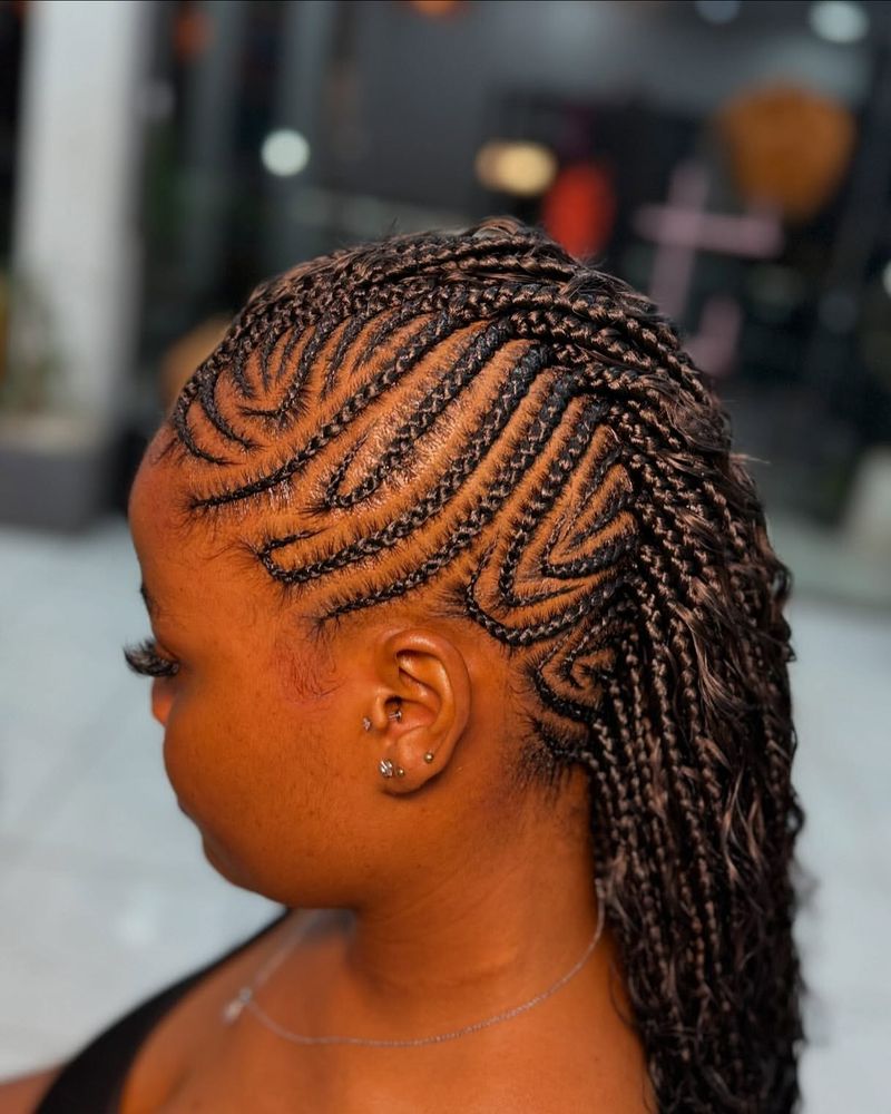 Mohawk Ghana Braids