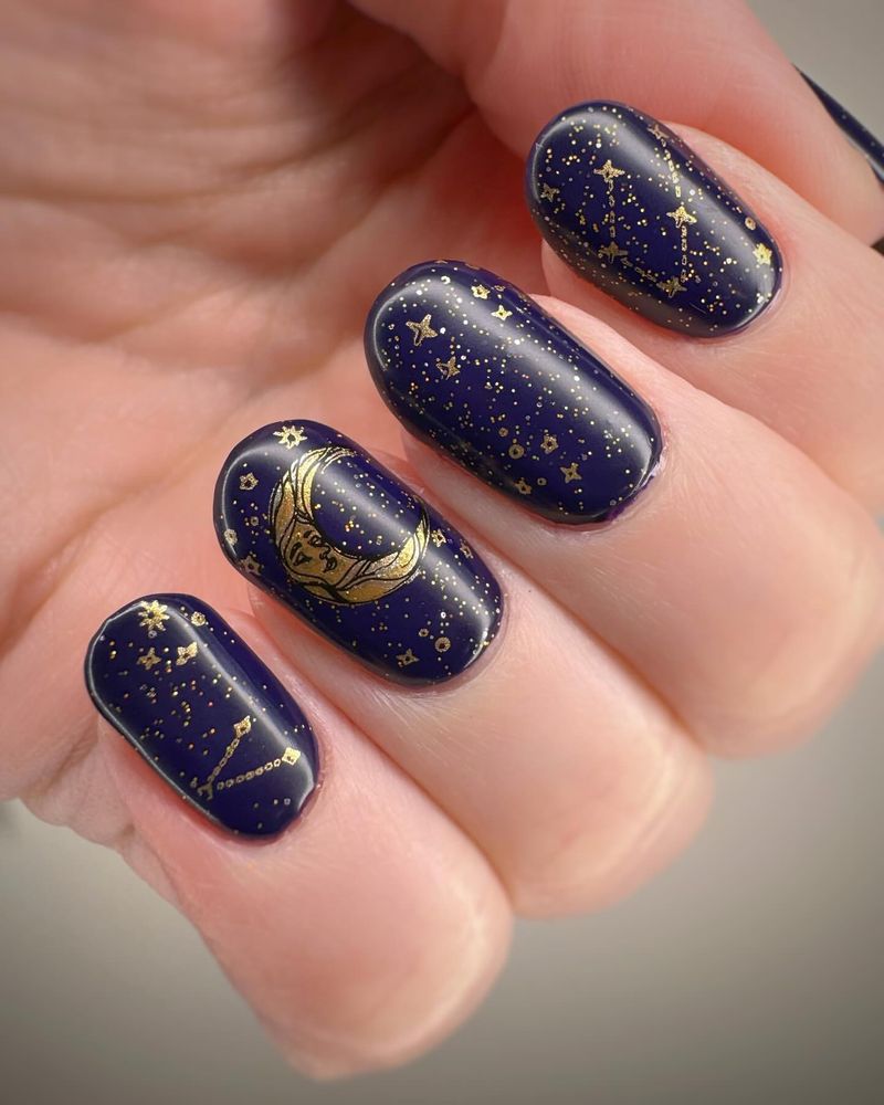 Mystical Moon Nails