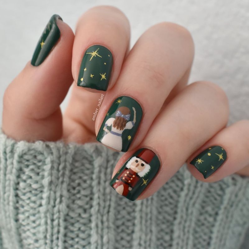 Nutcracker Nails