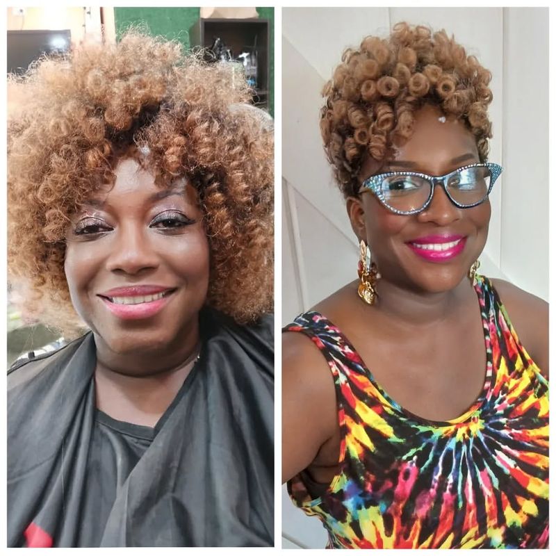 Pixie Cut Crochet Braids