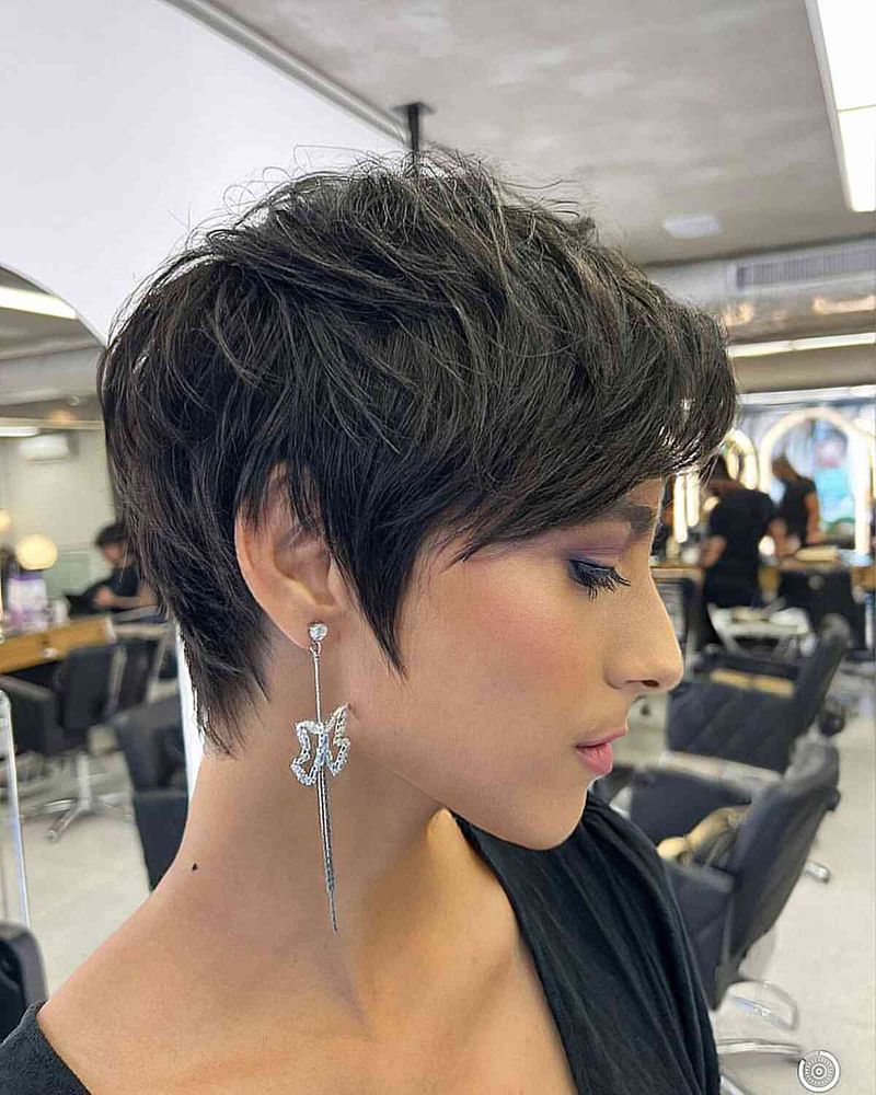 Pixie Cut with Layers