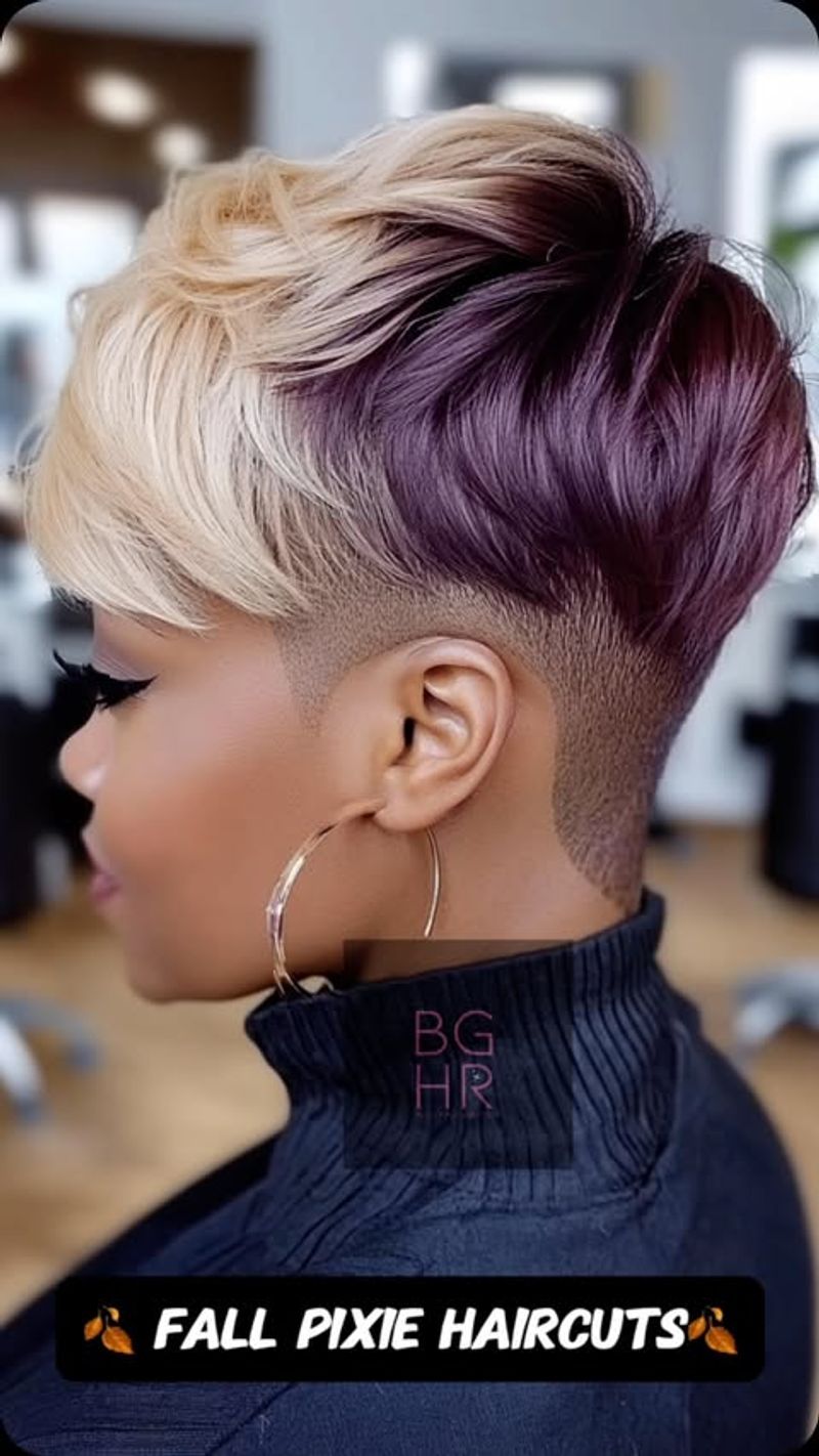 Pixie with Bold Undercut