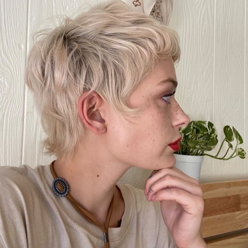 Pixie with Razor Cut