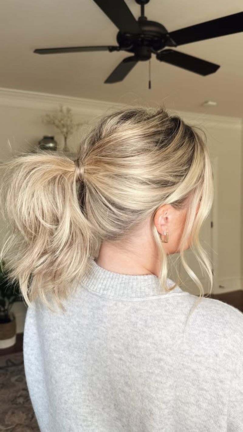 Puffed Ponytail