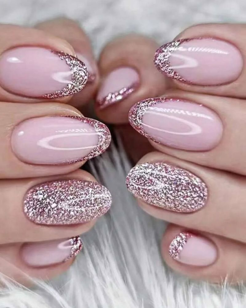 Rose Gold Glitter