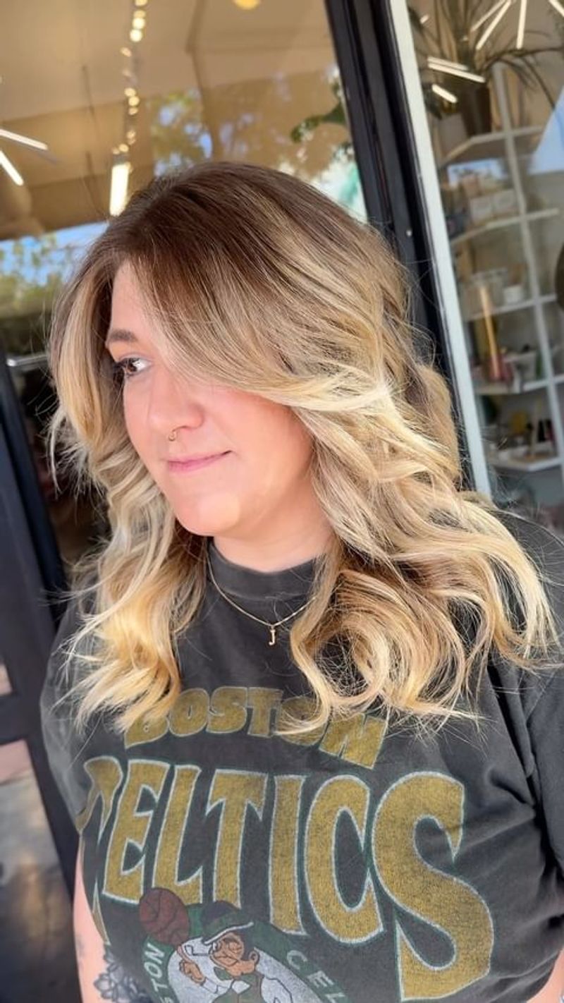 Shag with Balayage