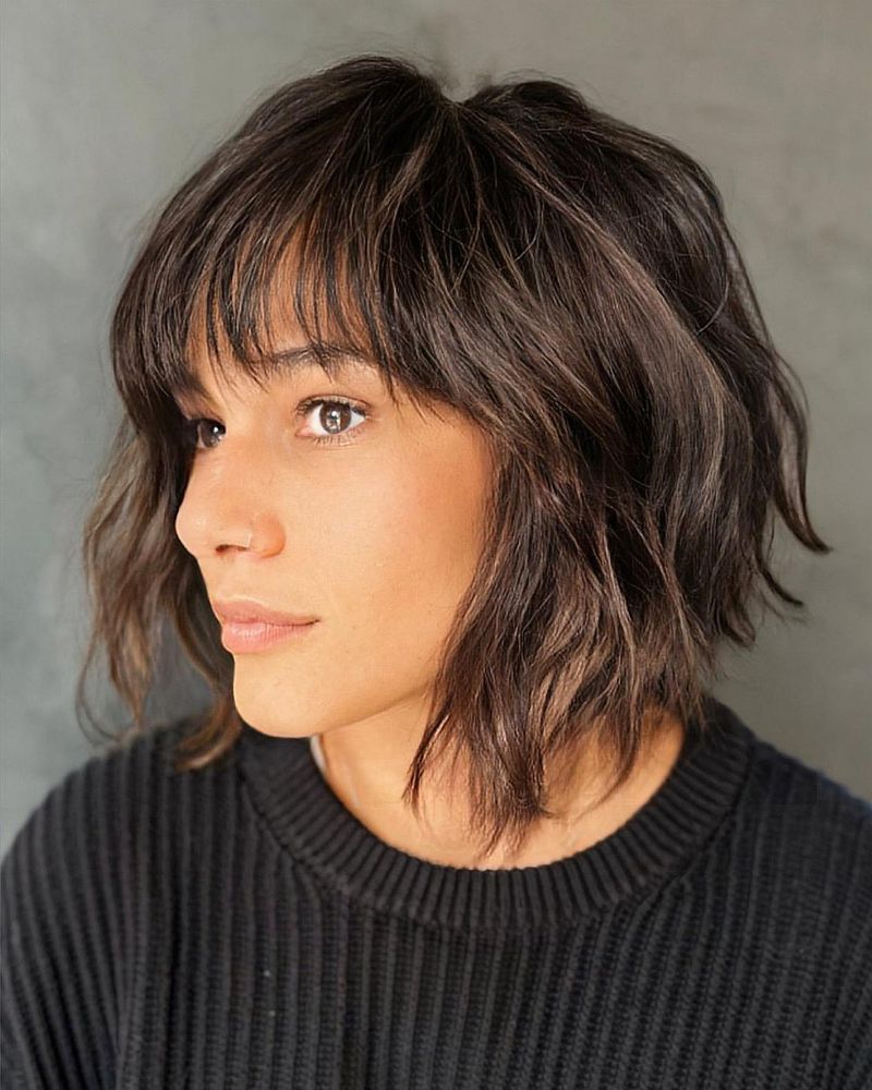 Short Layered Bob