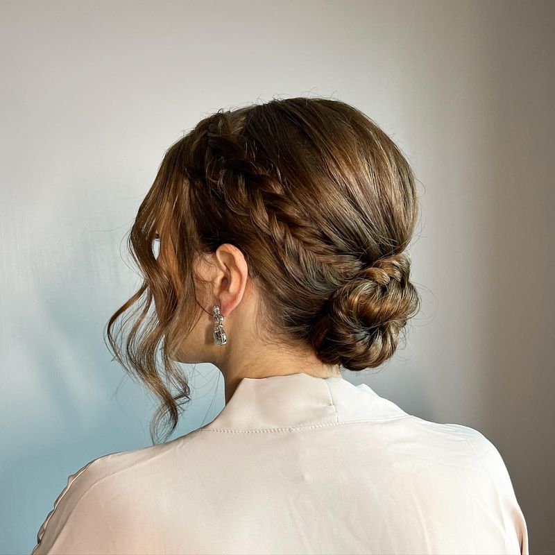 Side Braided Bun