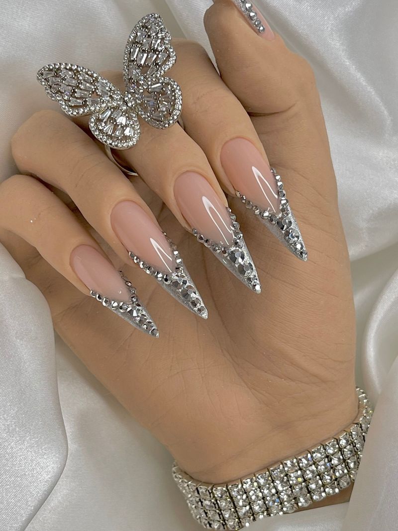 Silver and Crystal Embellishments