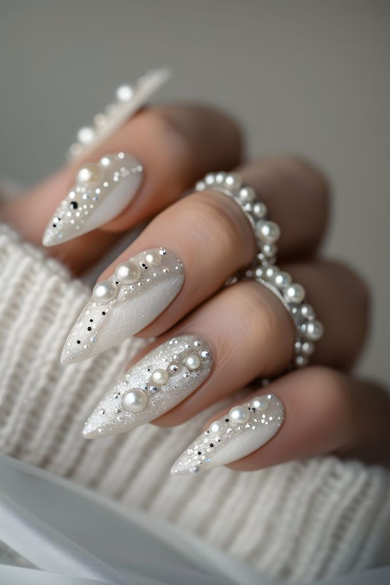 Silver and Pearls