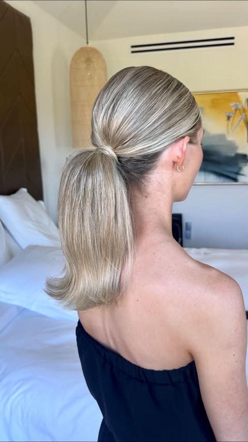 Sleek Ponytail