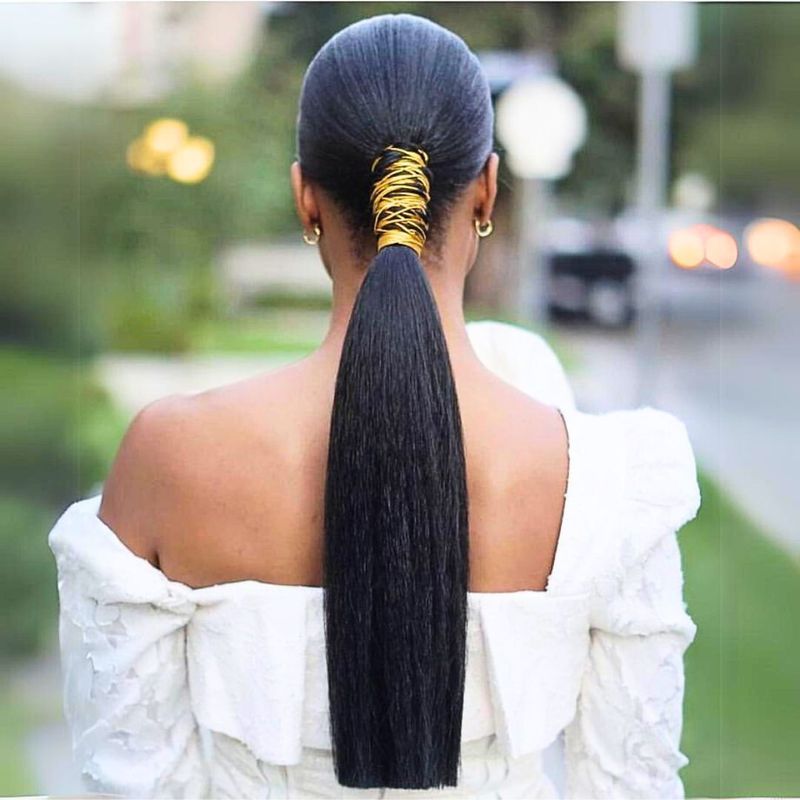 Sleek Ponytail