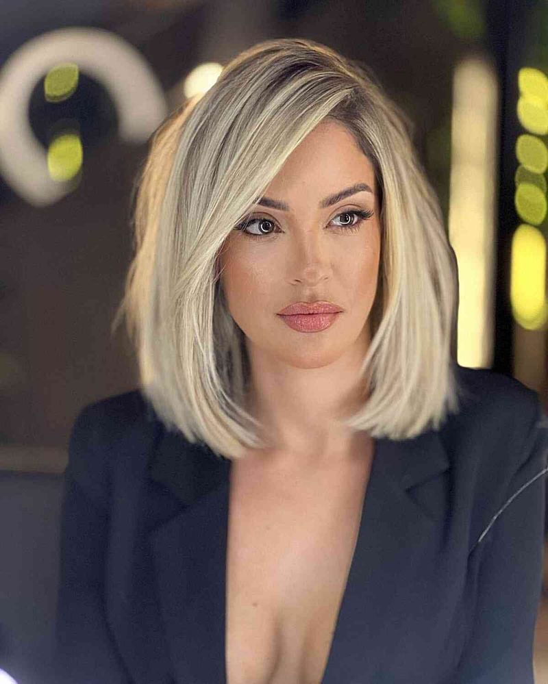 Sleek Straight Bob