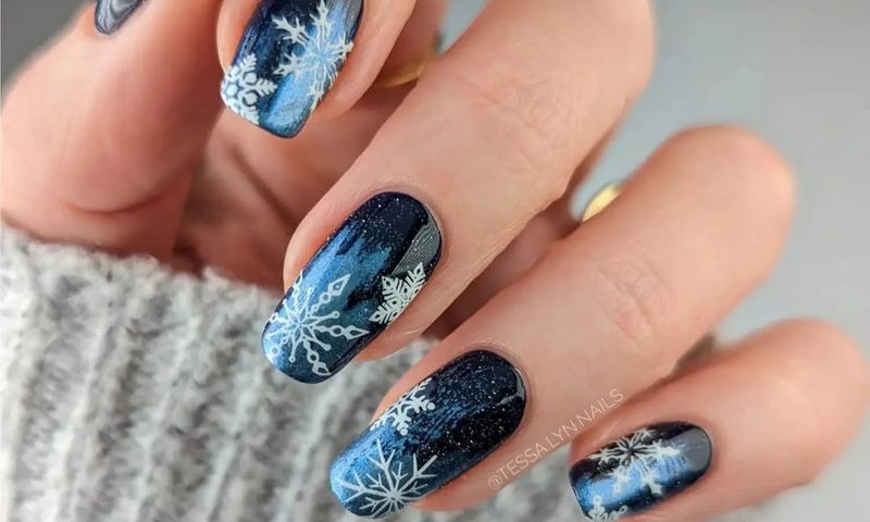 Snowflake Blue