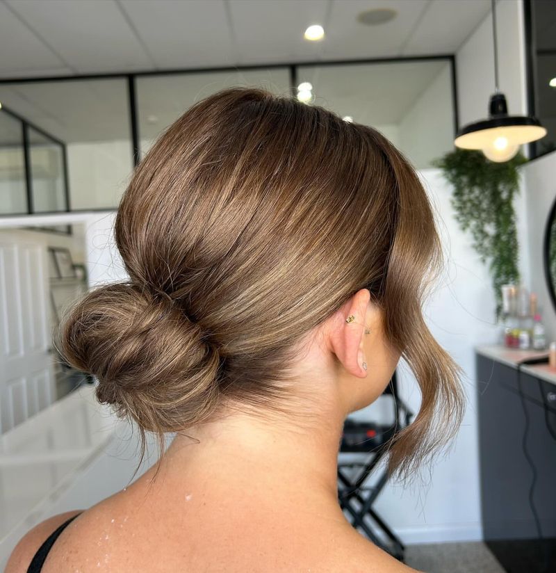 Sophisticated Low Bun