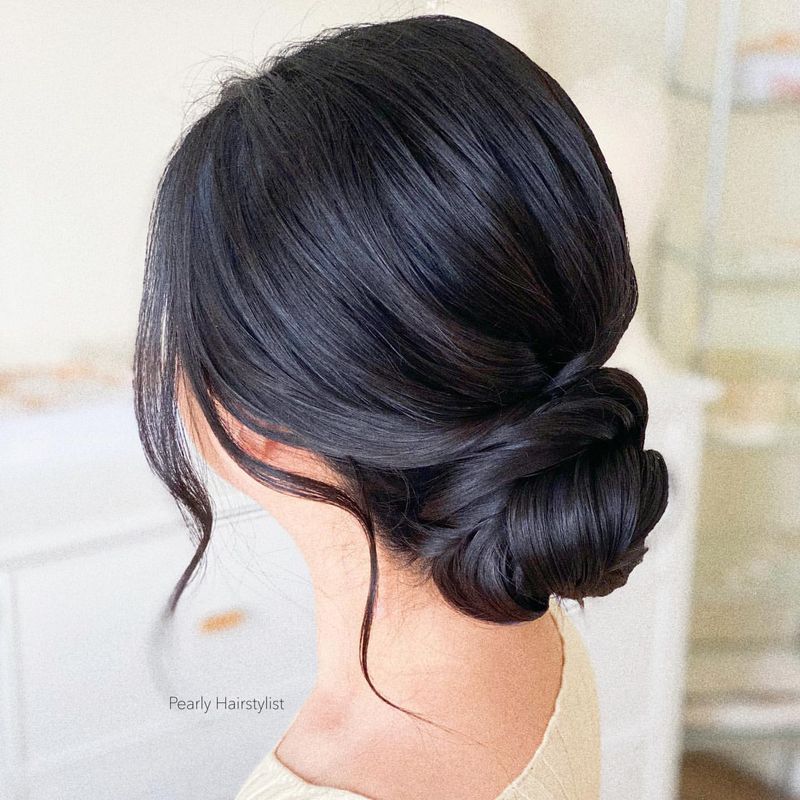 Sophisticated Low Bun