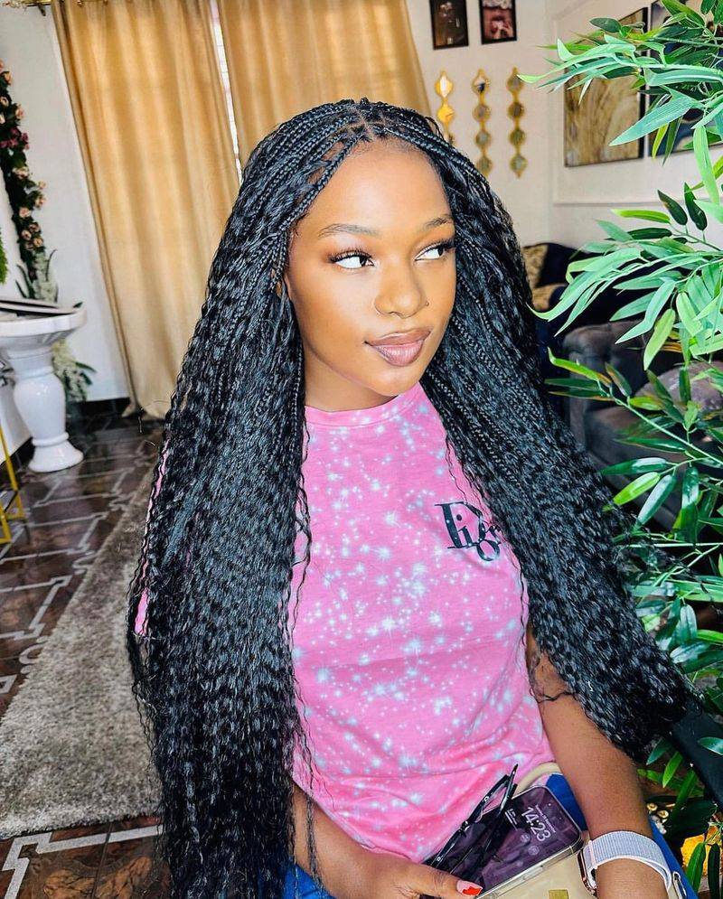 Straight Crochet Braids