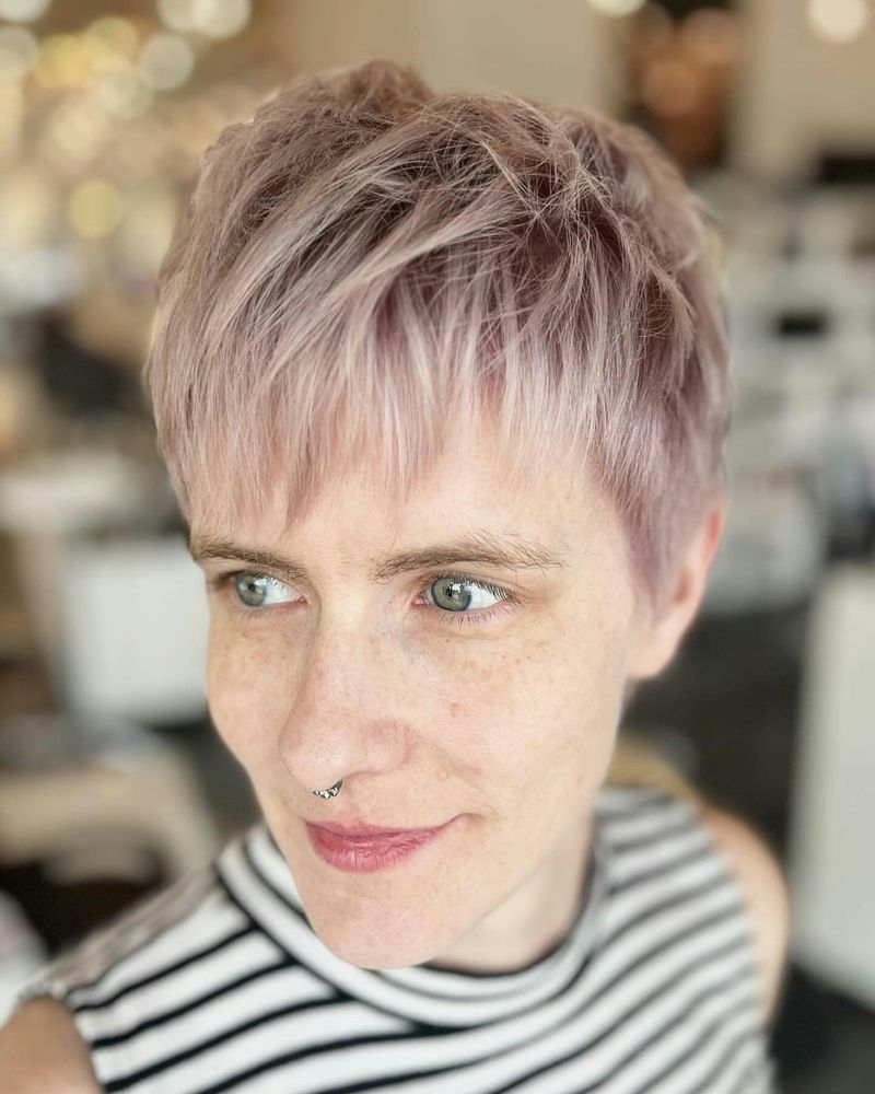 Subtle Pixie with Pearl Glint