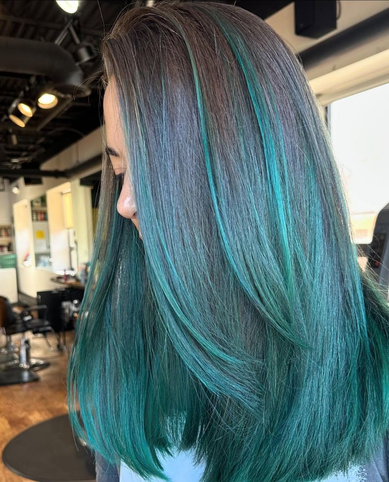 Teal Highlights