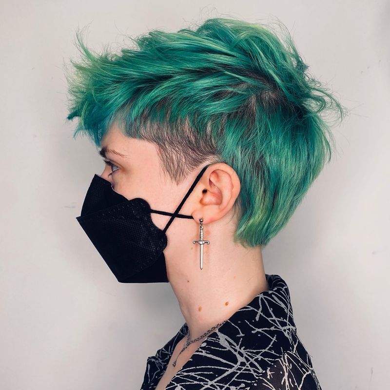 Textured Pixie Cut