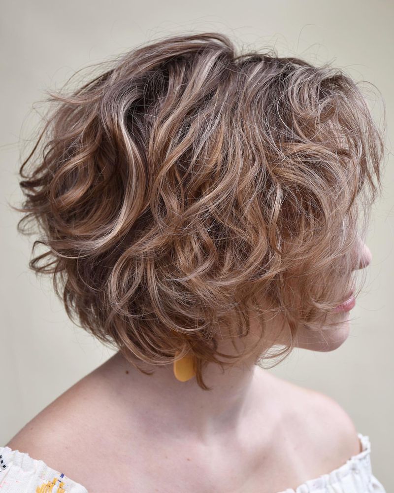 Textured Wavy Bob