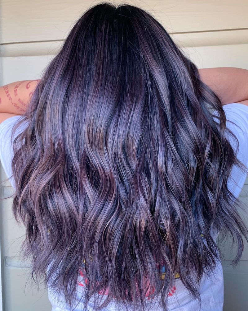 Balayage viola