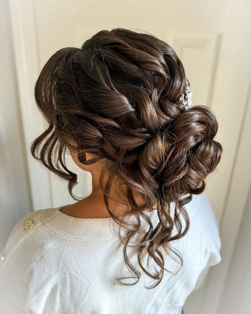 Volumized Updo