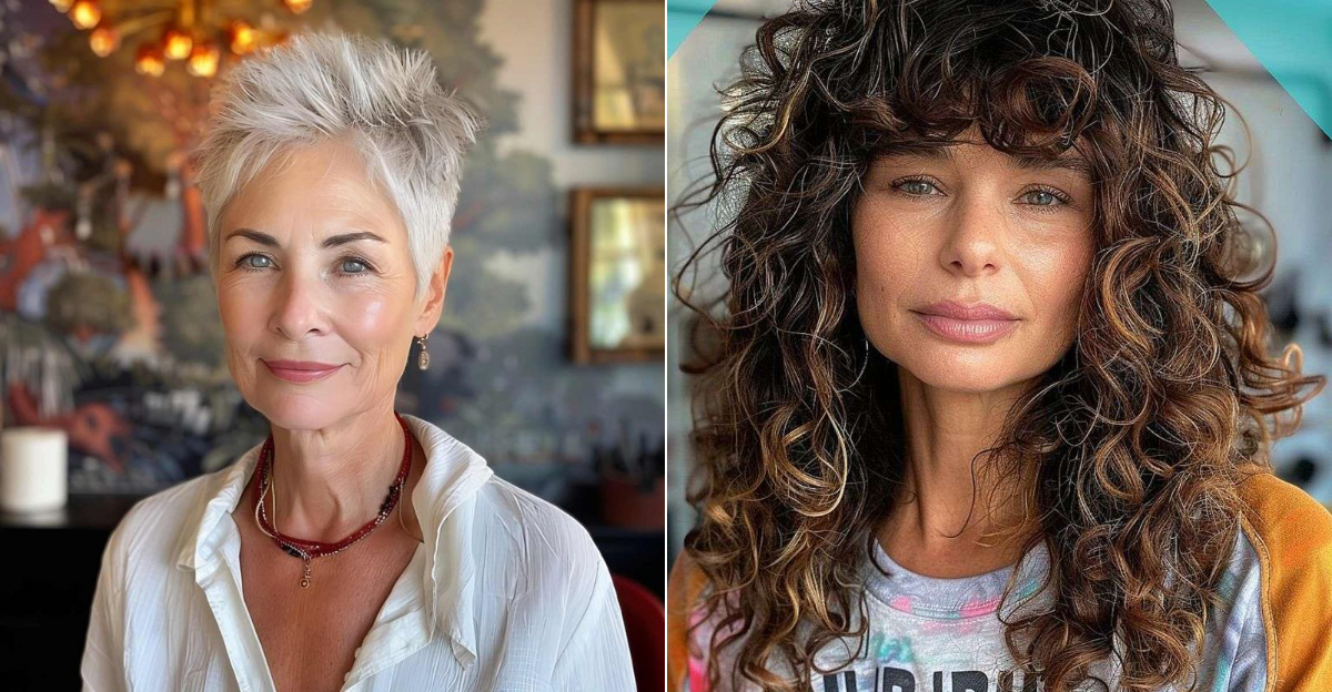 10 Perfect Hairstyles For Women Over 50 With Thin Hair, Plus Many More To Add Body And Volume