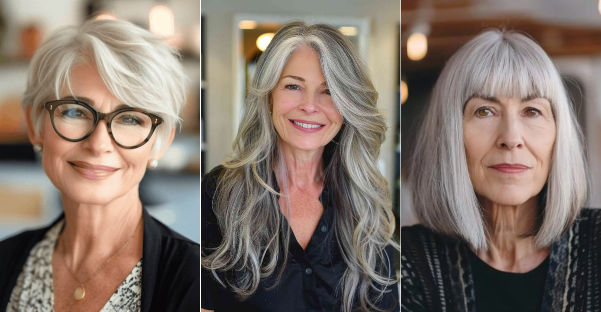 15 Perfect Slimming Hairstyles For Women Over 60 With Round Faces, Plus Plenty Of Other Gorgeous Options To Try