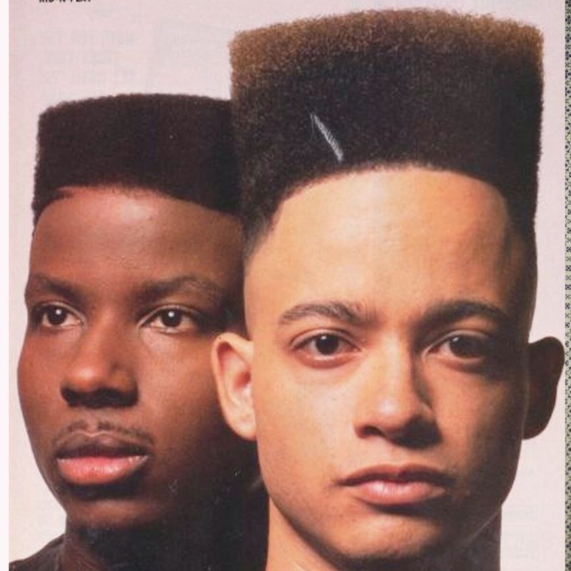 1980s: High Top Fade