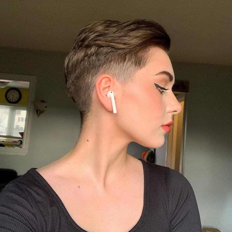 21. Undercut Pixie