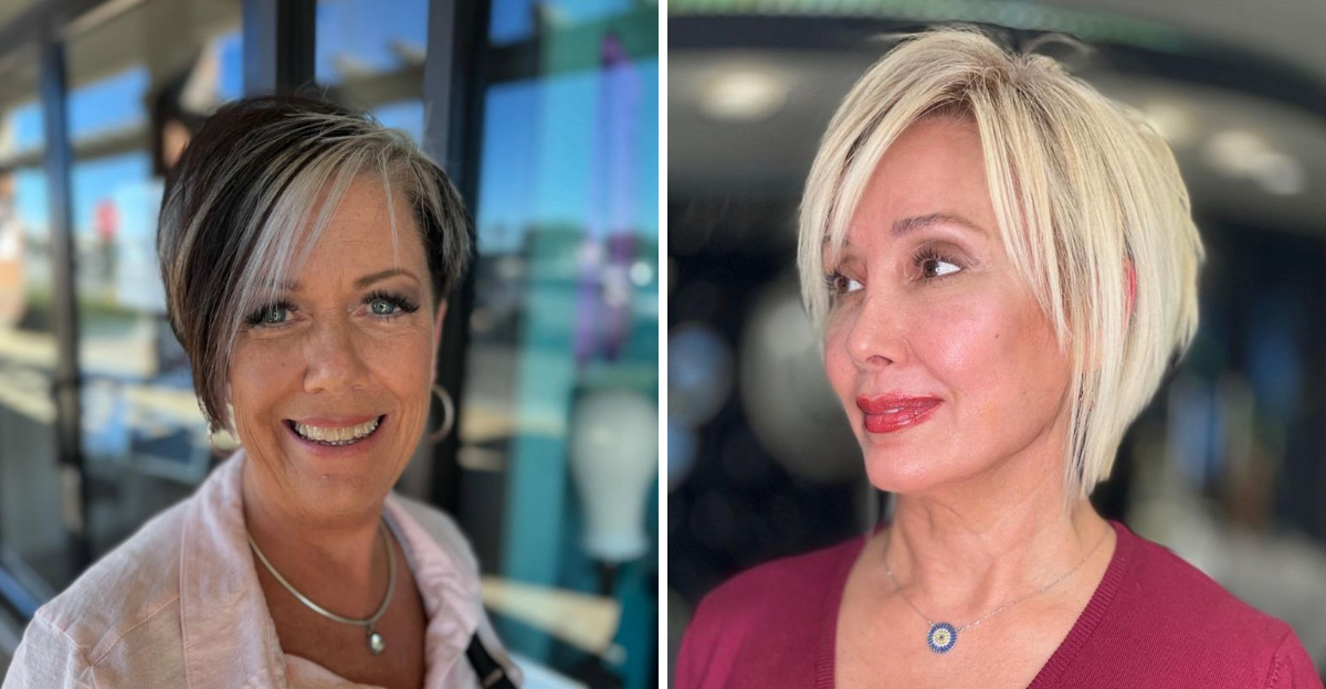 pixie bobs para mulheres com mais de 60 anos