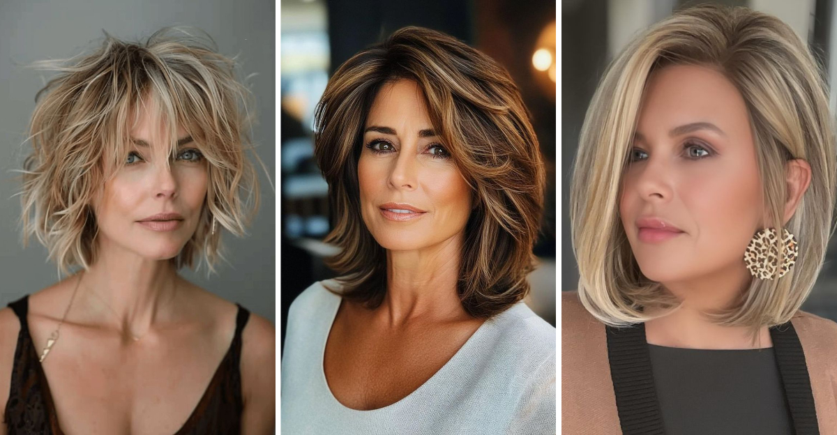 29 cortes de cabelo para mulheres com mais de 50 anos para terem um aspeto elegante e chique