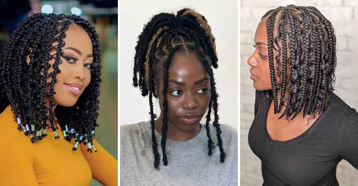 28 Must-Try Styling Ideas For Short Box Braids