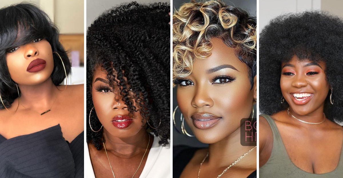 hairstyles for black women with short hair